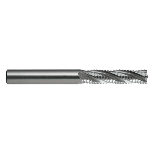 Sutton E1461270 1/2" x 1/2" 4 Flute Roughing Endmill - 8% Cobalt - Long