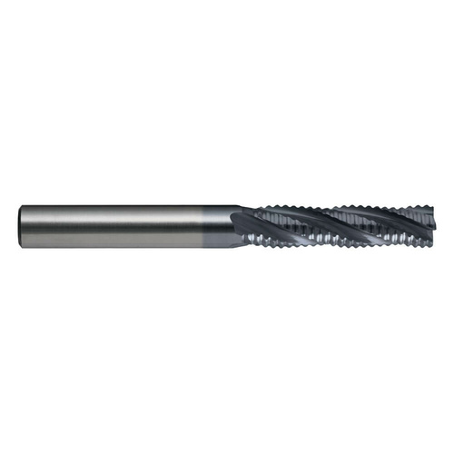 Sutton E1470600 6 x 6mm 3 Flute Roughing Endmill - 8% Cobalt TiCN - Long