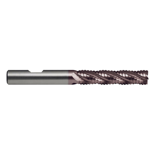 Sutton E2061000 10 x 10mm 4 Flute Roughing Endmill 8% Cobalt TiAlN Long