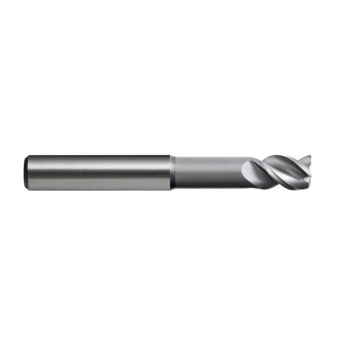 Sutton E4020800 8mm x 8mm 3 Flute Endmill - Carbide VHM Ultra CrN - Long