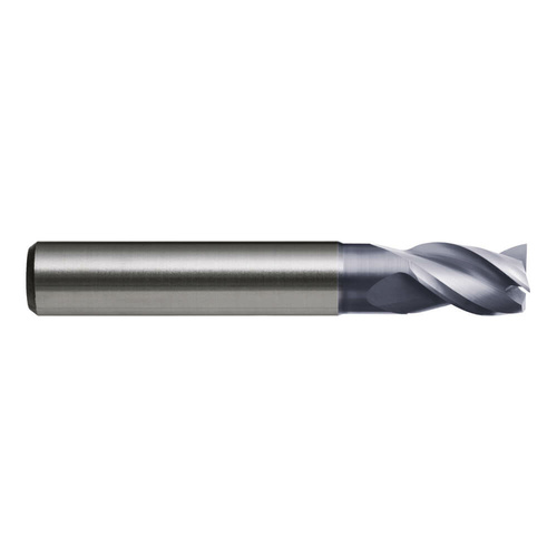 Sutton E4220350 3.5 x 6mm 3 Flute Endmill Carbide VHM Ultra AlCrN Short