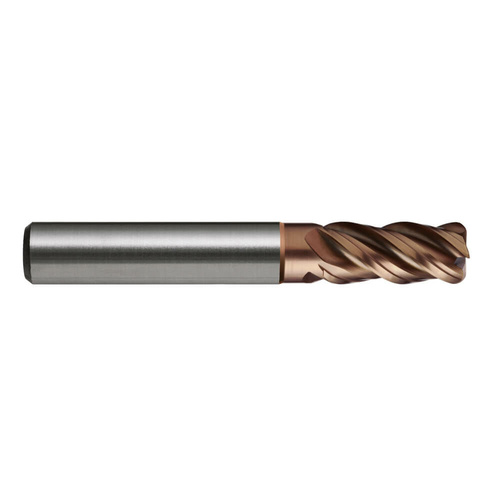 Sutton E4621205 12 x 12mm 4 Flute Corner Radius Endmill VHM Helica Long