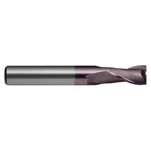 Sutton E6030100 1mm x 3mm 2 Flute Endmill - Carbide VHM TiAlN - Regular
