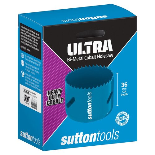 Sutton H1050950 95mm Bi-Metal Cobalt Hole saw (3-3/4") B-375 Heavy Duty