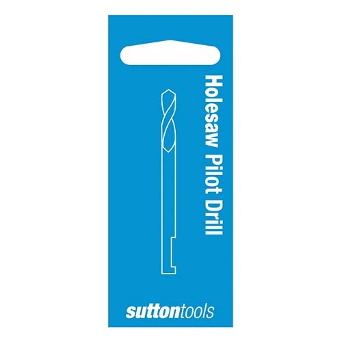 Sutton H107BD24 Holesaw 6.35mm(1/4) Pilot Drill HSS 82mm Overall Bright M2 Steel