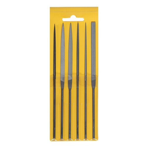 Sutton M305M020 File T020 Set 6Pce Needle Bright