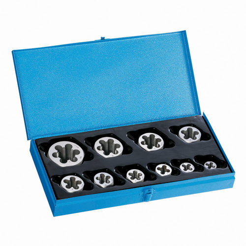 Sutton M454SDN4 10 Piece Imperial UNF Die Nut Set - Carbon Steel