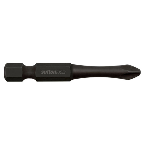 Sutton S1070150 #1 50mm Phillips Screwdriver Bit Power CRV Pack of 10