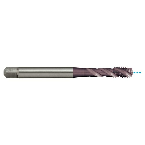 Sutton T2301400 M14 x 2 Spiral Flute Tap - R40 NH IK - HSSE V3 TiAIN