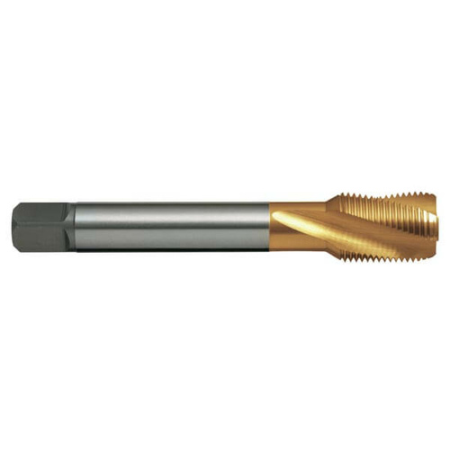 Sutton T2791666 BSPF G 3/8 x 19 Spiral Flute Tap - R15 N - HSSE V3 TiN