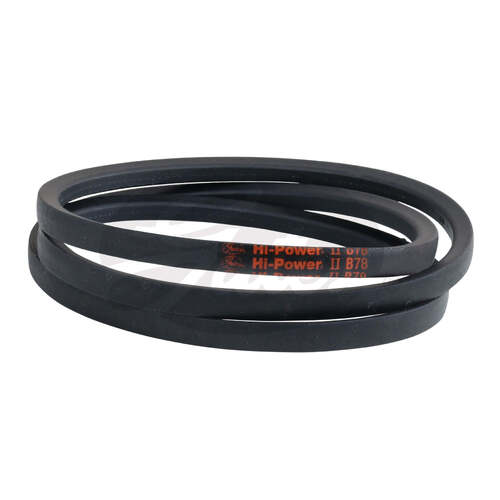 Gates B78 (9003-6078) Hi-Power II Classical Wrapped V Belt B Section