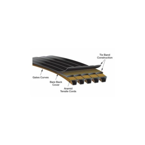 Gates 4/8VP2500 PowerBand Predator Belt Narrow Section (9182-4250)