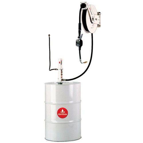 Alemlube Samoa 3:1 Oil Pump Reel & Meter Kit