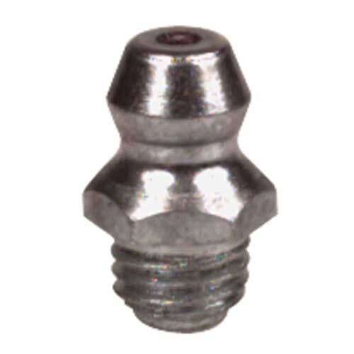 Alemlube M6 x 1 Straight Grease Nipple L161