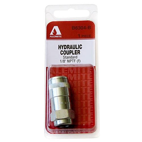 Alemite 18mm 10,000 psi Heavy Duty Hydraulic Grease Gun Coupler B6304-B
