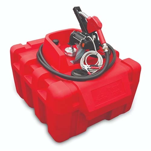 Piusi 200L 40LPM 12V Auto Nozzle Poly Diesel Storage Tank 20040PA