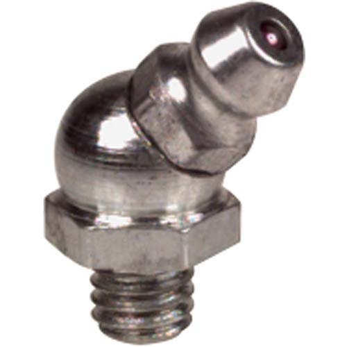 Alemlube 1/4" BSP 45° Stainless Steel Grease Nipple 1387S