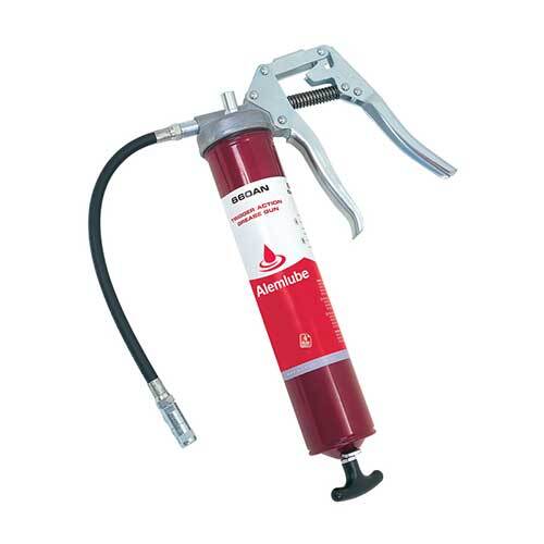 Alemlube Trigger Action Grease Gun with Flexible Extension 660AN