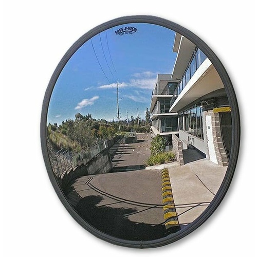 Safety Convex Mirror - Round Outdoor 450 mm Acrylic Economy (50, 60, 76 Post)
