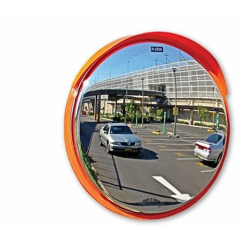 Safety Convex Mirror -   Round Outdoor 630 mm Stainless Steel
