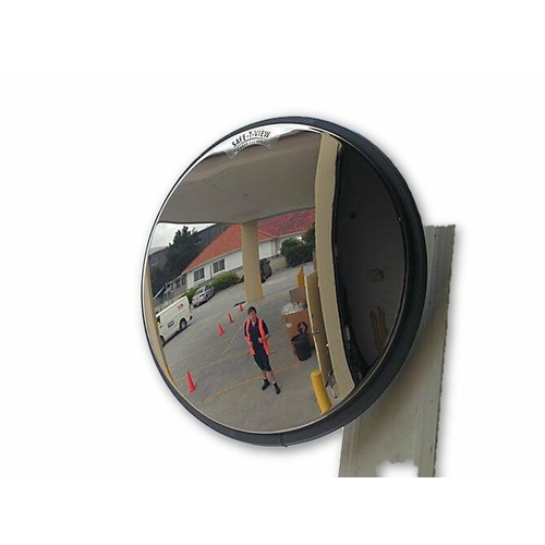 Safety Convex Mirror -   Round Outdoor 470 mm Stainless Steel