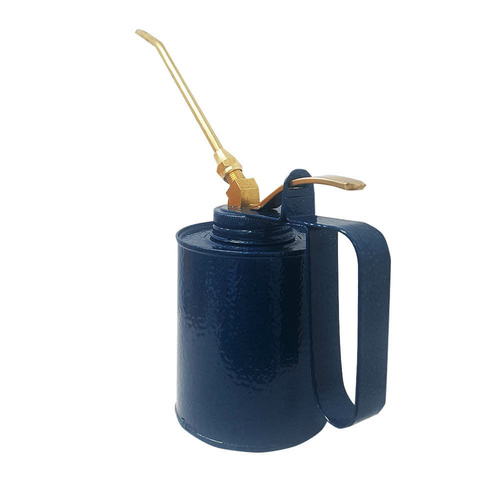 Cesco 600ml Brass Oil Can with Fixed Spout