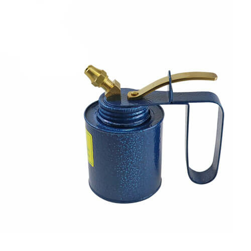 Cesco 600ml Brass Oil Can with Flexible Spout