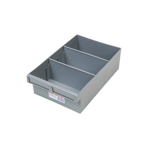 Fischer Spare Parts Tray w/ 2 Dividers  200 x 100 x 300mm