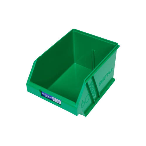 Fischer Stor-Pak Bin 60 Plastic Storage Bin Green