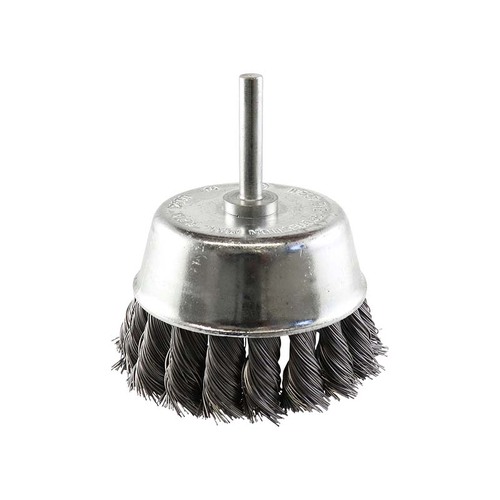 Mounted Twisted Wire Wheel 0.75 x 6mm Shaft 0.35 Wire