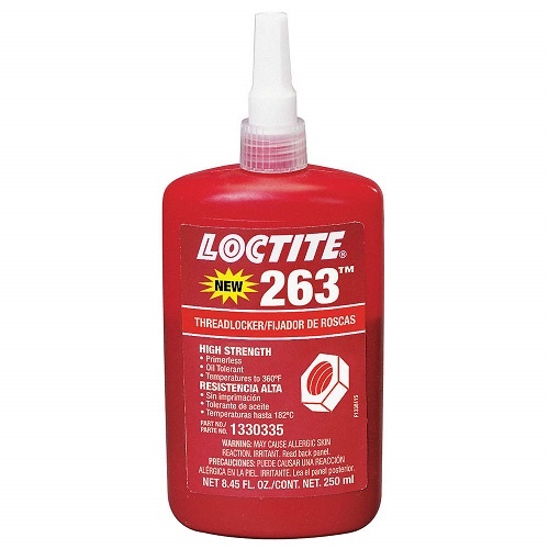Loctite 263 High Strength Threadlocker 250ml