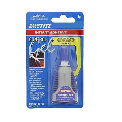 Loctite 40778 Control Gel Instant Adhesive 3g