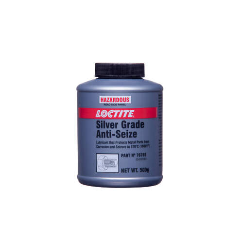 Loctite LB 8150 Silver Grade Anti-Seize Brush-Top Tub 500g
