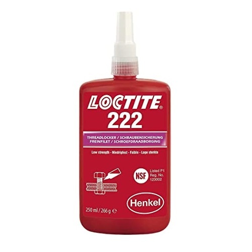 Loctite 222 Low Strength Threadlocker 250ml