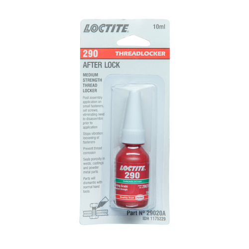 Loctite 290 Medium Strength Threadlocker 10ml