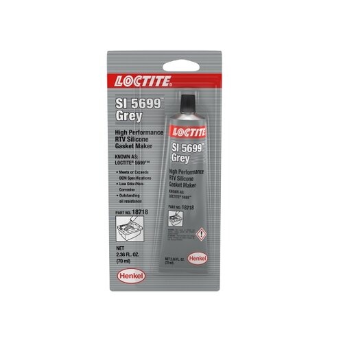 Loctite SI 5699 High Performance RTV Silicone Gasket Maker - Grey- 96g