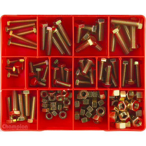 Champion CA125 UNC Screw and Nut Assortment Kit