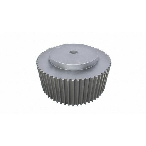 60 Teeth, 25mm Belt Width T10 Timing Pulley Pilot Bore 40-T10-60PB - Al