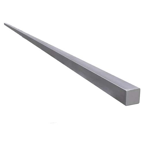 4mm x 4mm Square Stainless Steel (304) Key Steel - 30cm Long