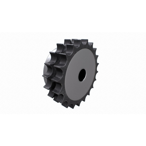 06B-2-09 Tooth BS 3/8" Pitch Duplex Pilot Bore Sprocket