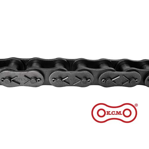 KCM 100H ASA Roller Chain Cottered H-Type Simplex 1-1/4" Pitch - Box of 10 Foot