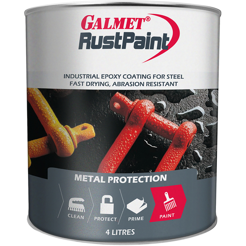Galmet® Rust Paint Epoxy 4L, Golden Yellow
