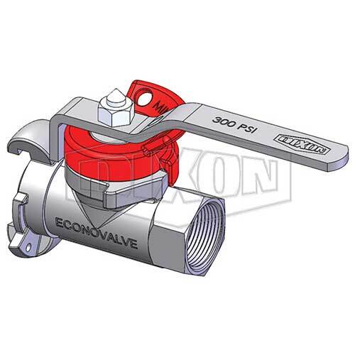 Dixon 08/062/108/00LO 1"  Ball Valve Surelock sizes 3/8" - 1-1/4" NPT