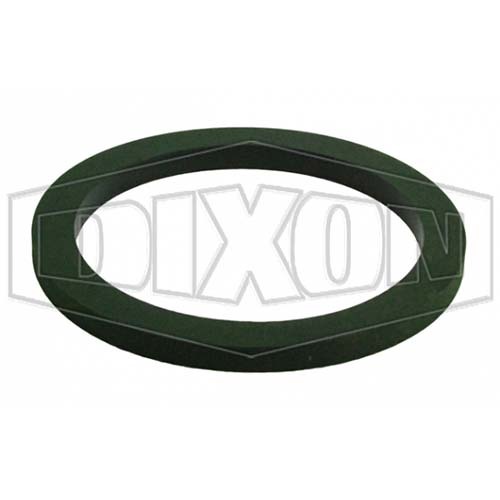 Dixon 3" (75mm) Cam & Groove Gasket FKM Black/1 Yellow Stripe 300-G-VI