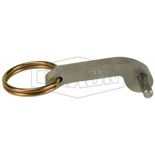 Dixon Cam & Groove Handle, Ring and Pin 316 Sintered Stainless Steel 75-125mm (3-5")