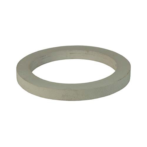 Dixon 6" (150mm) Cam & Groove Gasket White Neoprene White/No Stripe 600-G-WNE