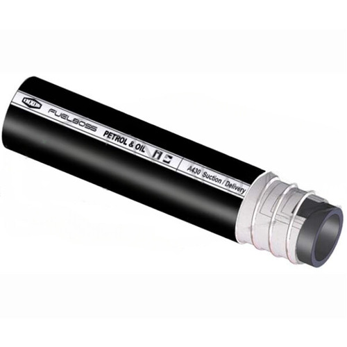 Dixon 25mm x 5m Rubber Petrol & Oil Suction & Delivery Hose Black A430025