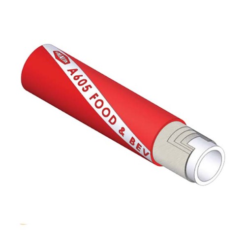 Dixon 51mm x 20m Rubber Food & Beverage Delivery Hose Red A60505020