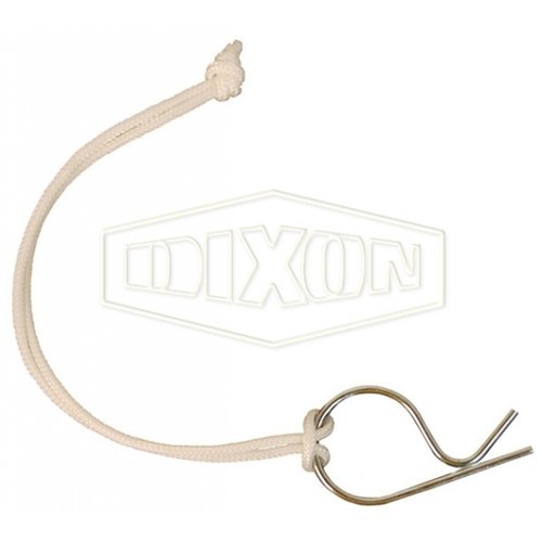 Dixon 20 - 25mm Lanyard with Carbon Steel Clip for Boss-Lock Couplings