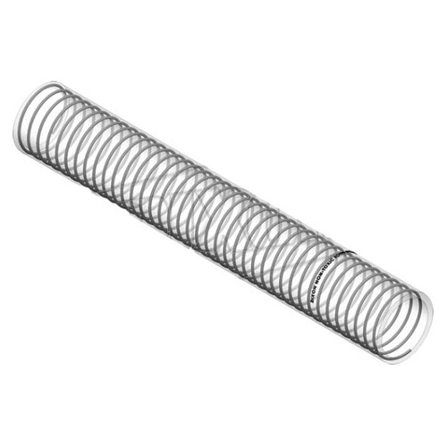 Dixon 50mm ID Metalflex PVC Suction Hose - Food Grade Clear